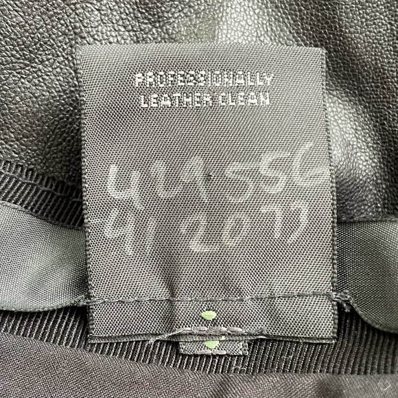 Miss Wu Jason Wu Black Leather Fit & Flare Mini Skirt w/ Pockets Size 6 - Picture 6 of 6